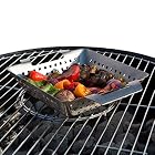 Bruzzzler Edelstahl Grill-Korb / Gemüseschale, rechteckig – 15 x 15 x 5.5 – Bild 5
