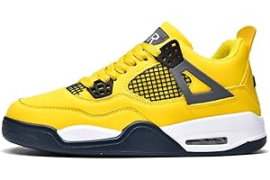 CLOFAB Sneakers for Men Women Air 4 Retro Classic Basketball Shoes Kids Casual Skate Shoes Light Non-Slip Work Running Walking Zapatos