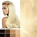 THE POSH HAIR. Hair Extension BOUTIQUE. Full Head Clip in Real REMY Human Hair Extensions. UK SELLER Many COLOURS. (18 inch 613 BLEACH BLONDE). 8 pieces SALON PROESSIONAL