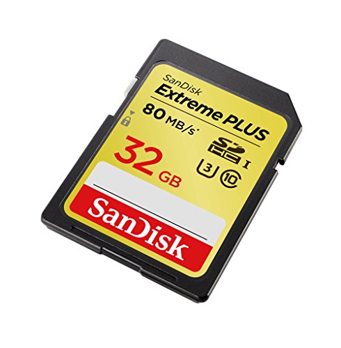 SanDisk Extreme Plus SDHC 32GB Class 10 Speicherkarte (UHS-I, bis zu 80MB/s lesen) - 3