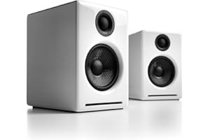 Audioengine A2 Plus Wireless Bluetooth Desktop Speakers - 60W Computer Speakers for Music and Gaming