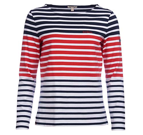 Price comparison product image Barbour Tellin Top Navy / Red / White