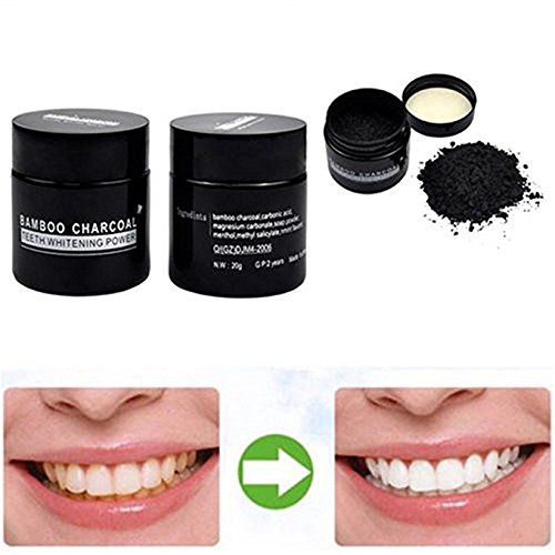 Preisvergleich Produktbild Jakerbing Zahnaufhellung Pulver natürliche organische Aktivkohle Holzkohle Zahnpasta