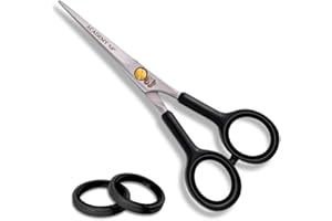 Cerena® – Friseurschere Academy aus Edelstahl mit einseitiger Mikroverzahnung – Haarschere Solingen, Haarschneideschere, 6" - 15,5 cm