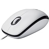 Logitech M100 USB Kablolu Mouse, PC, Mac, Diz&uuml;st&uuml; Bilgisayar ile Uyumlu, 1000 DPI Optik İzleme, Sağ ve Sol Elle Kullanıma Uyg
