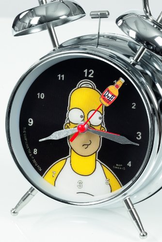United Labels 0112233 – Simpsons Wecker mit Wechselbild - 2