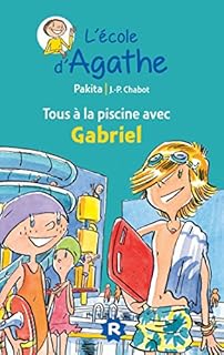jaquette livre Tous à la piscine avec Gabriel