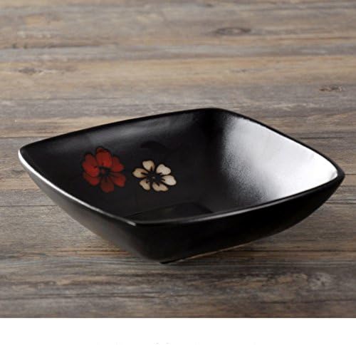 Sakura tableware creative ceramic plate steak dish dish [side dish] small jobs-D