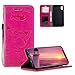 Produktbild Huawei P20 Pro Hülle,Huawei P20 Pro Leder Hülle,Huawei P20 Pro Tasche Schutzhülle,Huawei P20 Pro Hülle Flip Bookstyle Wallet Brieftasche Leder Schutzhülle Hülle,CMTECH Huawei P20 Pro Hülle Cute Lovely Smile Cat Katze Prägung Muster PU Leder Ledercase Flip Tasche Wallet Schutzhülle Soft Silikon Magnetverschluss Etui Tasche Handytasche Hülle mit Standfunktion und Kartenfächer für Huawei P20 Pro,Rose Smile Cat