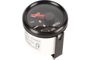 Vistreck Marine Trim Gauge, Noggrann Display och IP67 Vattentät
