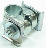 für 30mm breite Schiene LEPPER Primus Original Sattelkloben silber für Herren + Damen Leder Sattel passend