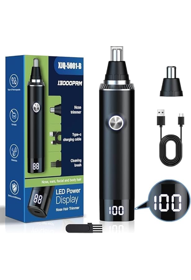 Yinowt Tagliapeli Per Uomo E Donna, Display A LED, Indolore - Foto 7