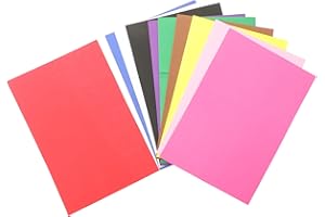 Anneome Craft Foam Sheets for Kids Art Projects - DIY Scrapbooking - Classroom Party Supplies - Thin - Colorful Sponge Foam Sheets for Craft