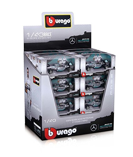 Preisvergleich Produktbild MERCEDES AMG PETRONAS W07 1: 43 Modell Auto, Silber