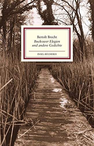 Download Buckower Elegien und andere Gedichte (Insel-Bücherei) Download Buckower Elegien und andere Gedichte (Insel-Bücherei)