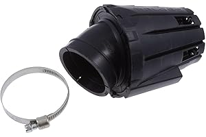 MALOSSI Filtre à air E5 PHF noir compatible avec MBK Booster Track 50 2T AC, ITALJET Formula, VESPA GTS Super Sport i.e. 300 ZAPM45200 4T LC, Malaguti Crosser CR1, GILERA Runner FXR DD 180