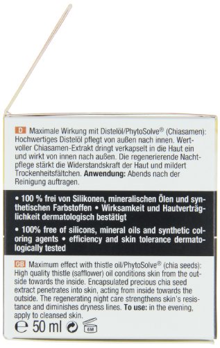 Dr. Scheller Distelöl und Chiasamen Intensive Aufbaupflege Nacht trocken bis sehr trockene Haut, 50 ml - 7