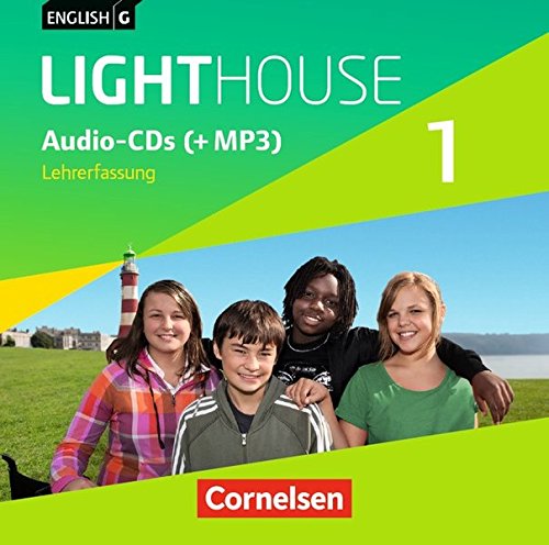 English G Lighthouse - Allgemeine Ausgabe: Band 1: 5. Schuljahr - Audio-CDs (Vollfassung): Audio-Dateien auch als MP3