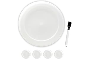 Xilmark Can Lid 800 g, Lid for Cans, Can Closure, Can Lid, Can, Can, Cat Food Storage, Can Lid Cat Food (Pack of 4 + Felt Pen)