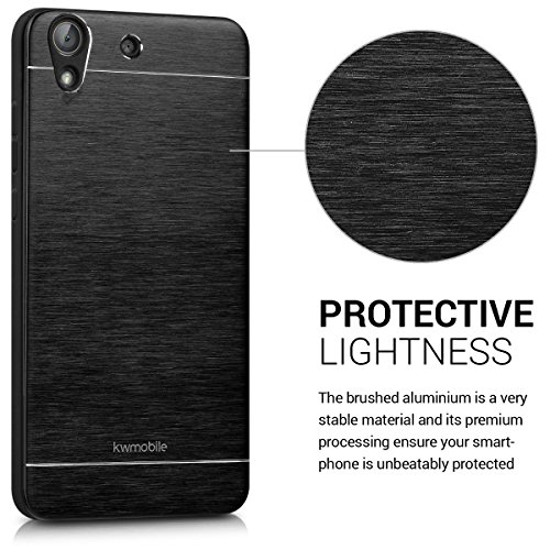 kwmobile Funda para Huawei Y6 II - Carcasa de Aluminio para tel fono m vil - Case Suave en Negro reviews kwmobile Funda para Huawei Y6 II - Carcasa de Aluminio para tel fono m vil - Case Suave en Negro