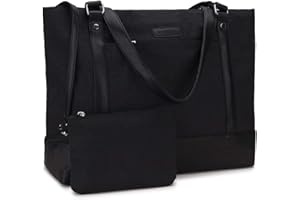 VX VONXURY Bolso Mujer Grande Bolso Tote Mujer para Portátil 15.6 Pulgadas Bolso Portatil Mujer para Trabajo Compras Universidad