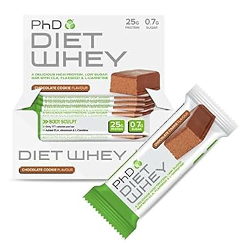 phd diet whey protein bars nutrition