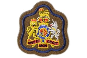 WYEDEAN STORES Warrant Officer Class 1 (WO1) - Rank Badge - Royal Arms - Royal Electrical and Mechanical Engineers (REME) - British Army Badge