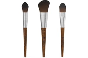 Actekart 3PCS Model Cleaning Brush Kit (Premium Wooden Handle) Soft Figure Duster Brush, Professional Dusting Brush for Statues, Collectible Figurine, Hobby Crafts