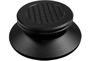 ANDICAGE Stabilizzatore di peso in vinile Fibra di carbonio Alluminio Universale Nero Per adattatore centrale LP Robusto