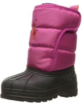 Polo Ralph Lauren Hamilten II Ez J Active Pink Nylon Youth Snow Boots