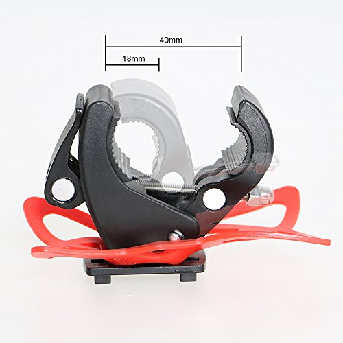 SONDERANGEBOT â‚¬8 1 TAG!! Handyhalterung Fahrrad Smartphone Handyhalter, Fahrrad Handy GPS Halter-Schwarz, Verstellbar fÃ¼r iPhone 7/ 7 Plus 6S/ 6S Plus 6/ 6Plus 5S Samsung Galaxy S5/ S4/ S3 usw. Schwarz