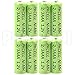 Produktbild Akkus, 2/3AAA, wiederaufladbar, 400 mAh, 1,2 V, NiMH NI-MH PKCELL, 8 St.