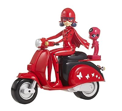 Bandai 39880 Ladybug et Son Scooter