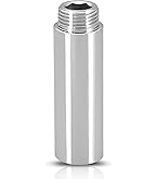 Duschkopf Winkeladapter 90/135 Grad - Kupfer Duschschlauch Adapter Silber