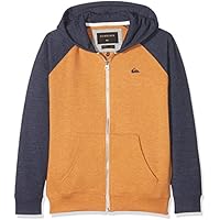 Quiksilver Everyday Zip Youth Sudadera con Capucha y Cremallera, Niños, Multicolor (Golden Oak Heather), M