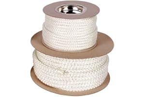 VOYTO Stove Door Replacement Fiberglass Rope- 4mm x 1m (Sold Per Linear Meter)