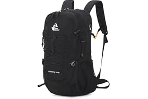 Bseash Lekki wodoodporny plecak turystyczny 40 l, z ochroną przed deszczem, do sportu na świeżym powietrzu, podróżny, wielofunkcyjny, na kemping, do wspinaczki, na narty, do jazdy na rowerze