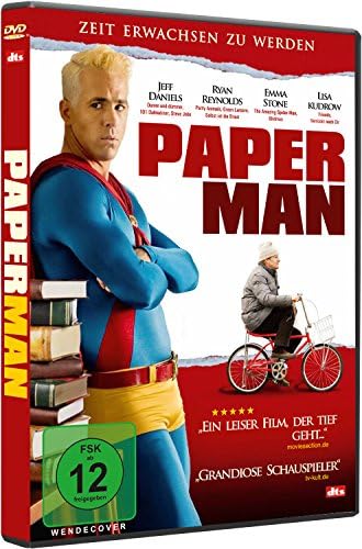 Paper Man - Zeit erwachsen zu werden (FSK 12 Jahre) DVD