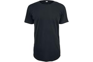 URBAN CLASSICS Camisetas básicas de manga corta para hombre, holgada, cuello redondo, de algodón en distintos colores, Tallas XS - XXL