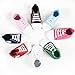 Fashionwu Infant Toddler Baby Boy Girl Soft Sole Crib Shoes Sneaker Red 0-6 Months