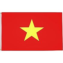 Vietnam Flagge – 1,5x0,9 M, Polyester, Wetterfest Mit Ösen – Perfekt Für Garten, Balkon & Veranstaltungen