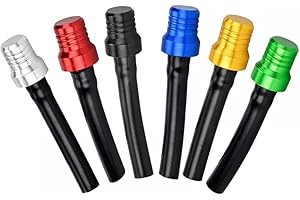 MEROURII 6Pcs Fuel Tank Breather Pipe,Fuel Tank Vent Cap for Motorcycle ATV Bike