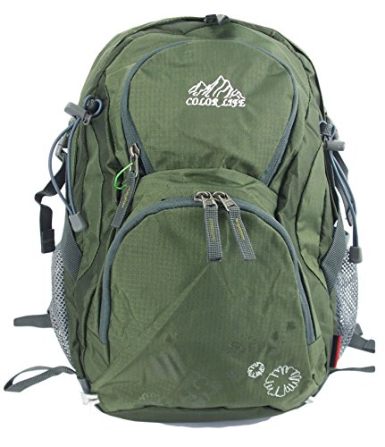 GFM Multi pocketed Small Light weight Fabric Backpack (ONBA)(MNAD)(507-JTN)