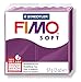 Produktbild Staedtler 8020-66 ST Fimo soft Block, Modelliermasse (ofenhärtend, weich und soft, sofort modellierfähig, wiederverschließbar, Blockgröße 57 g) Trendfarbe royal violet