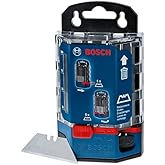 Bosch Professional Dispenser i&ccedil;inde 50 yedek bı&ccedil;ak (Bosch Professional trapez bı&ccedil;ak u&ccedil;ları ile uyumlu)