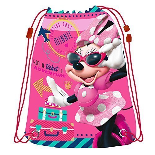 Preisvergleich Produktbild Disney Minnie Maus "Got a Ticket..." Sportbeutel 30 x 40cm