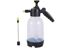 JSCARLIFE 2L Pump Action Pressure Sprayer - Brake Cleaner Spray Bottle Pump Action Heavy Duty 2L Solvent Pressure Sprayer