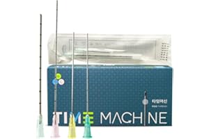 FIRMOSA Blunt Cannula Face And Body Blunt Tip Micro Cannula Needl,20pcs (25G 50mm)