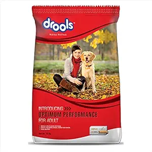 Drools Optimum Performance Adult Dry Dog Food, Chicken, 10kg