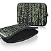 Produktbild Reissverschluss Tablet PC Notebook Tasche Schutz Hülle mit Motiv "Matrix" geeignet für "Asus ZenPad 10" Case Sleeve Etui